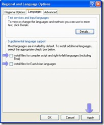 How to change Windows XP language